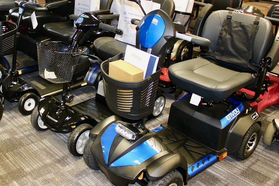 vast range of mobility scooters to choose from